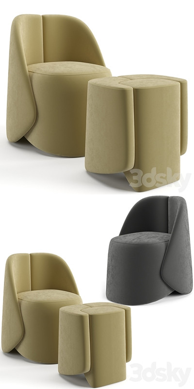 Baxter Keren little armchair